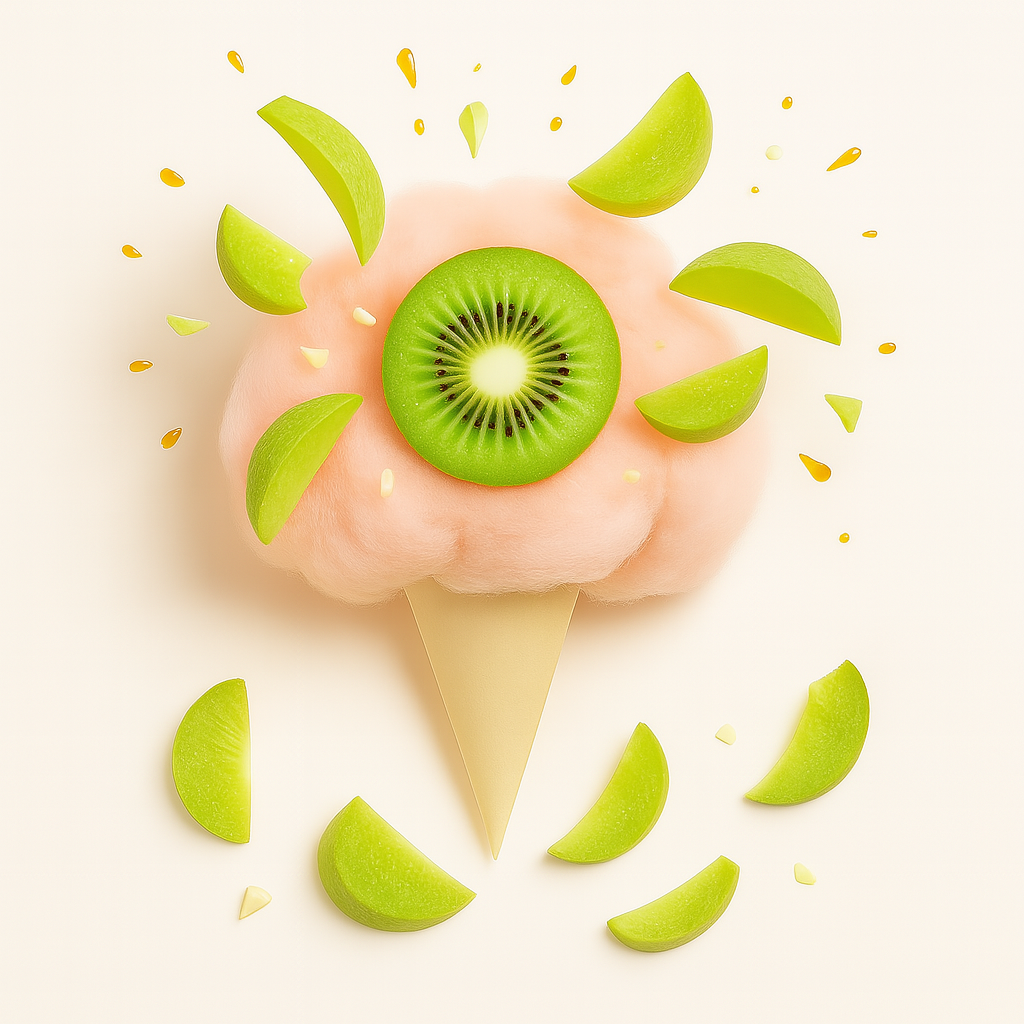 Barbe à papa Fruitée (50g)