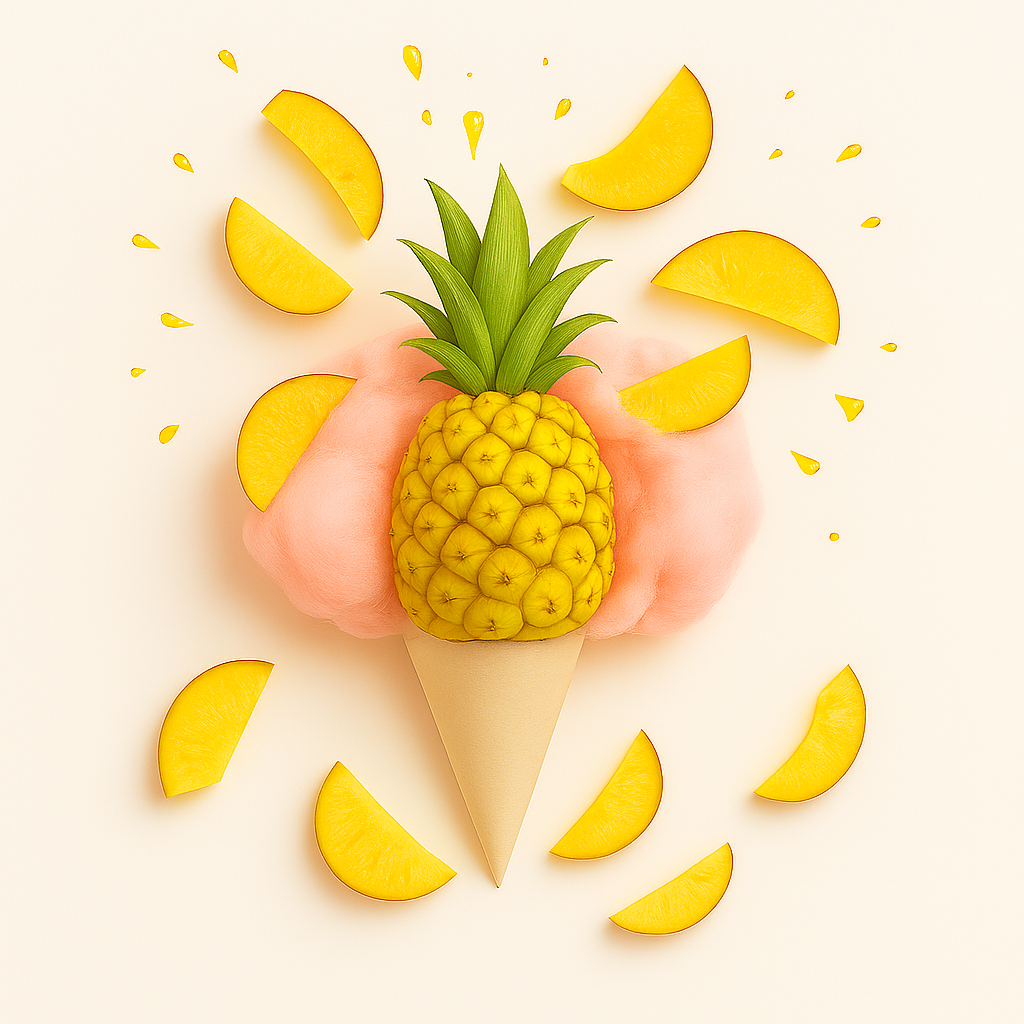 Barbe à papa Fruitée (50g)