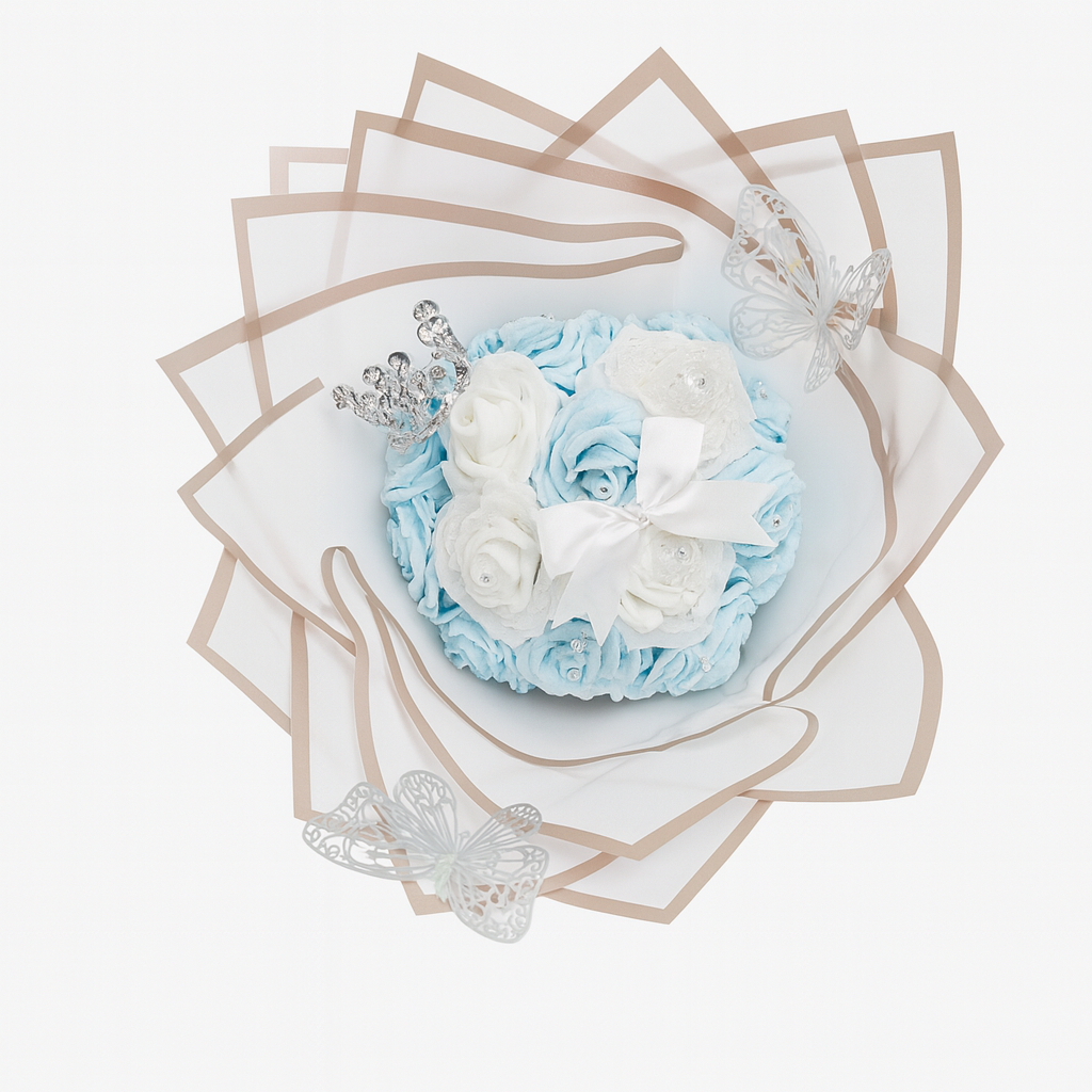 Bouquet mixte pailletée