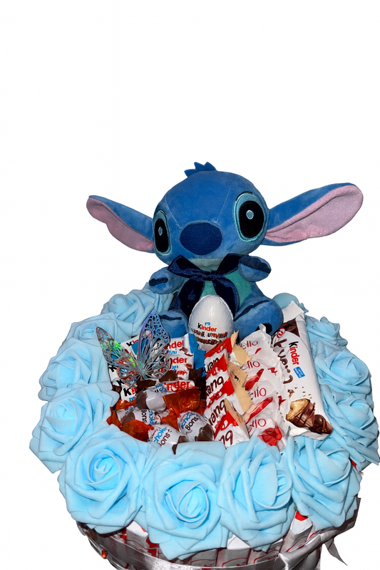 Box chocolat Stitch Bleu